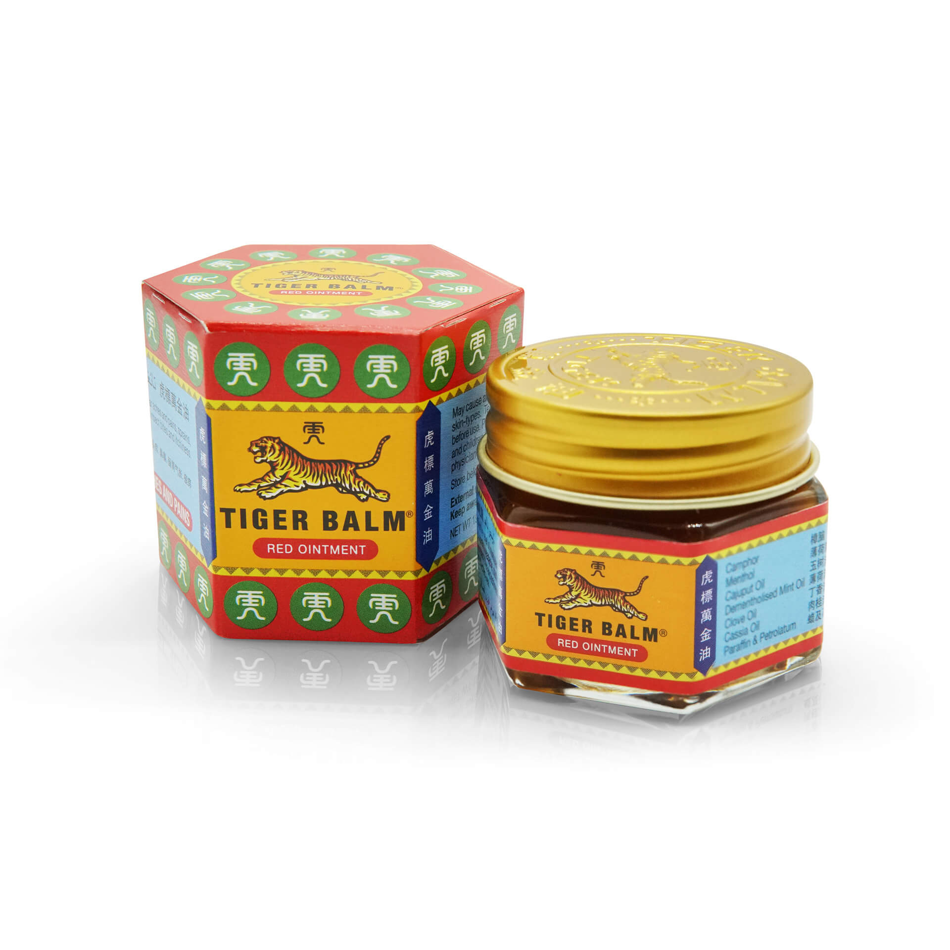 Tiger Balm Red Ointment - Warm Pain Relief